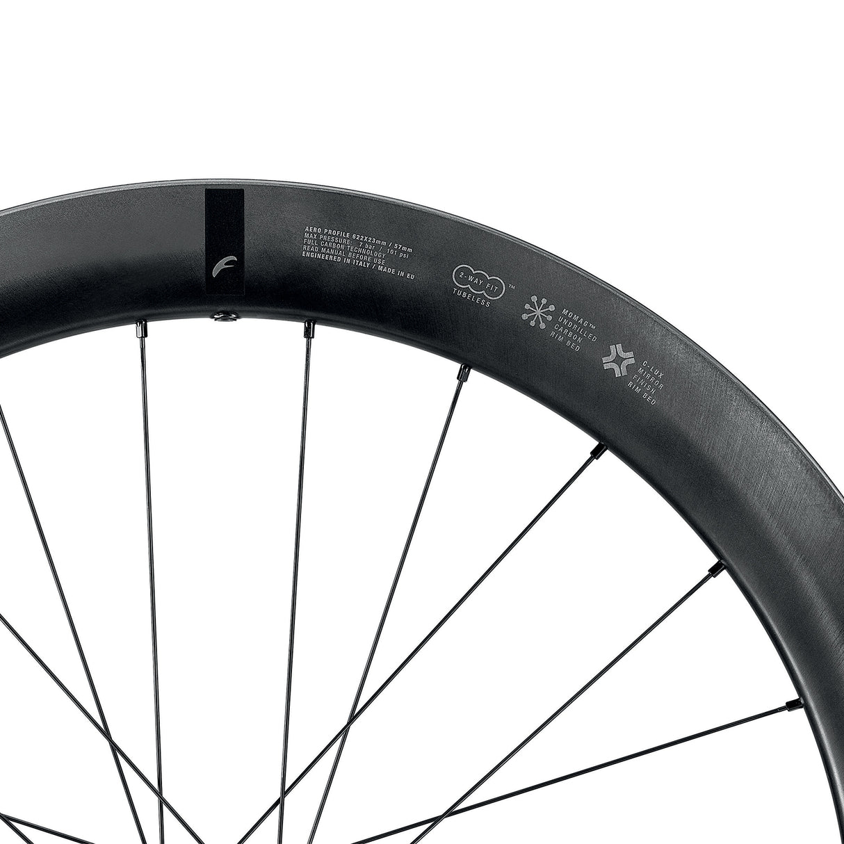 Ruote Fulcrum Wind 57 DB disc - Nero - M