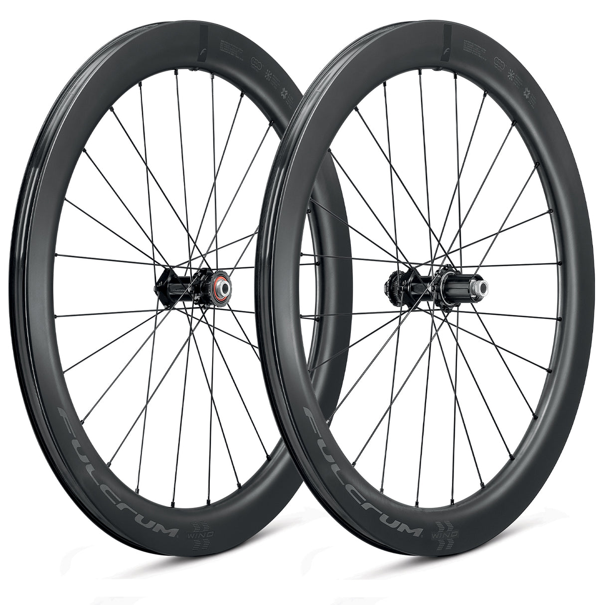 Ruote Fulcrum Wind 57 DB disc - Nero - G