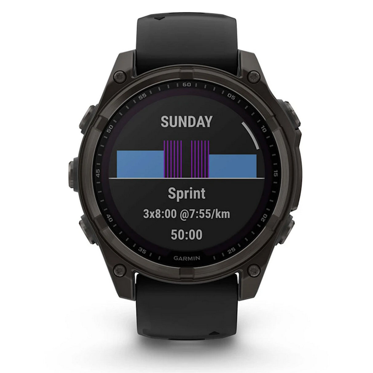 Garmin Fenix 8 Solar Sapphire 47 mm - Nero - B