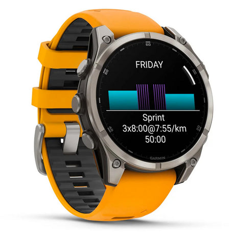 Garmin Fenix 8 47 mm AMOLED - Arancio - A