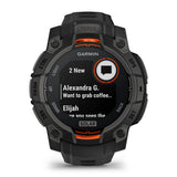 Garmin Instinct 3 45mm Solar - Nero - H