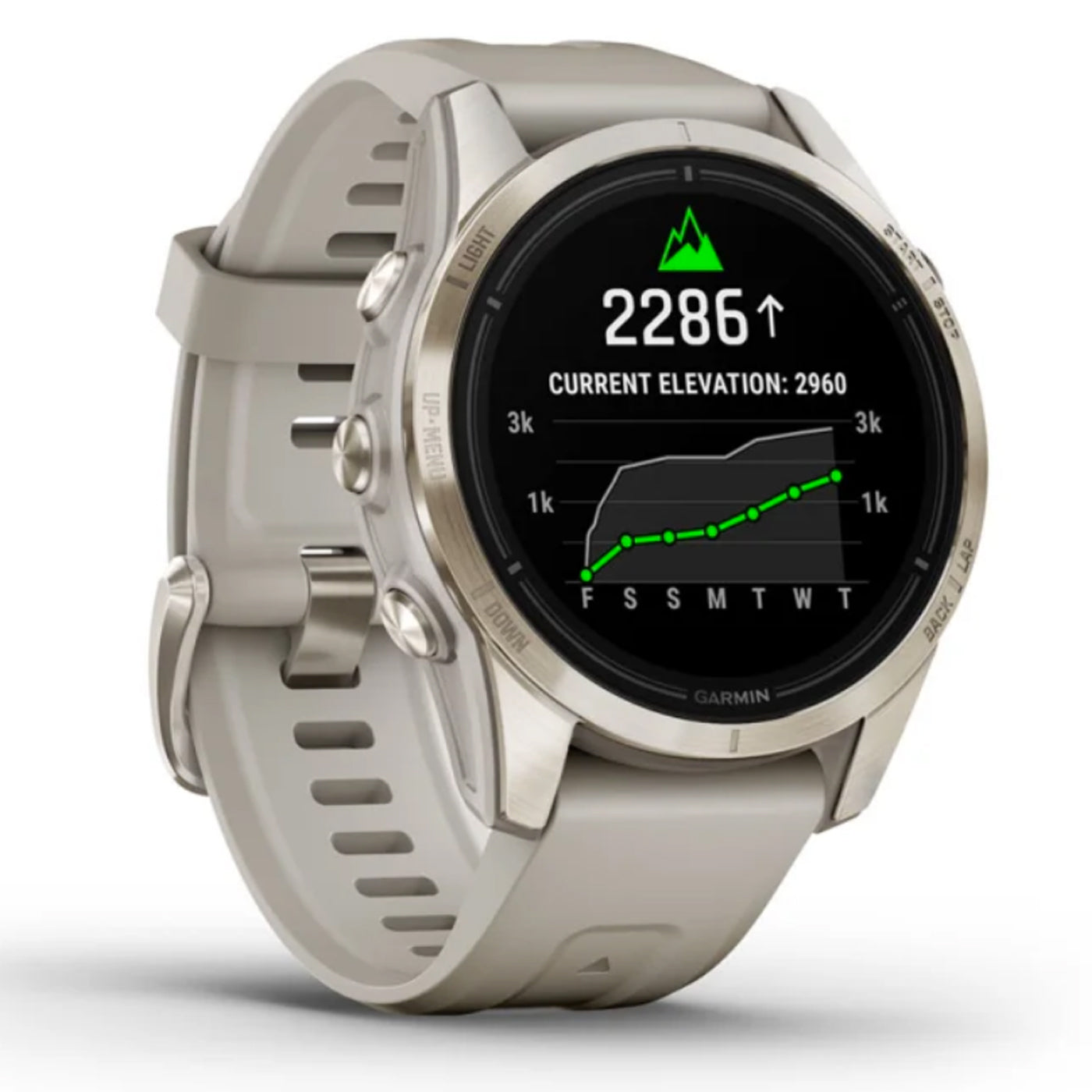 Garmin epix Pro (Gen 2) Sapphire Edition 42mm - Beige - N