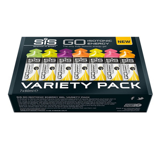 SiS Go Energy Isotonic Gel Variety Pack - 7x60ml