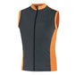 Chaleco Biotex Win Antiviento - Negro naranja