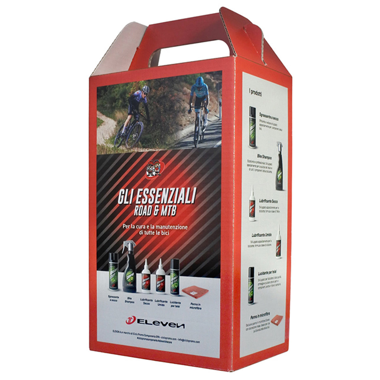 kit gli essenziali Road e MTB Eleven - Q