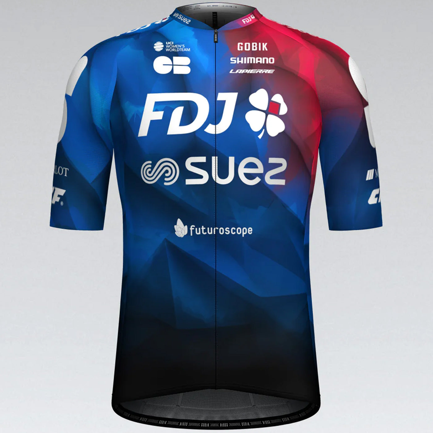 Maglia Bici Ciclismo Shirt Cyclism Team Fdj Francaise Des Jeux Nalini