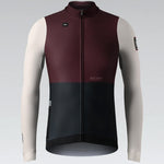 Gobik Hyder Merlot long sleeves jersey - Bordeaux