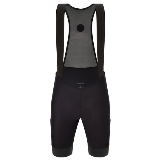 Bib shorts woman Santini Gravel - Black