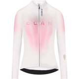 Langarmtrikot damen Q36.5 Gregarius Hybrid Light QLAB - Weiß Rosa