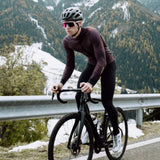 Maglia maniche lunghe Q36.5 Gregarius Hybrid Dolomiti - Marrone - O