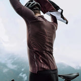 Maglia maniche lunghe Q36.5 Gregarius Hybrid Dolomiti - Marrone - M
