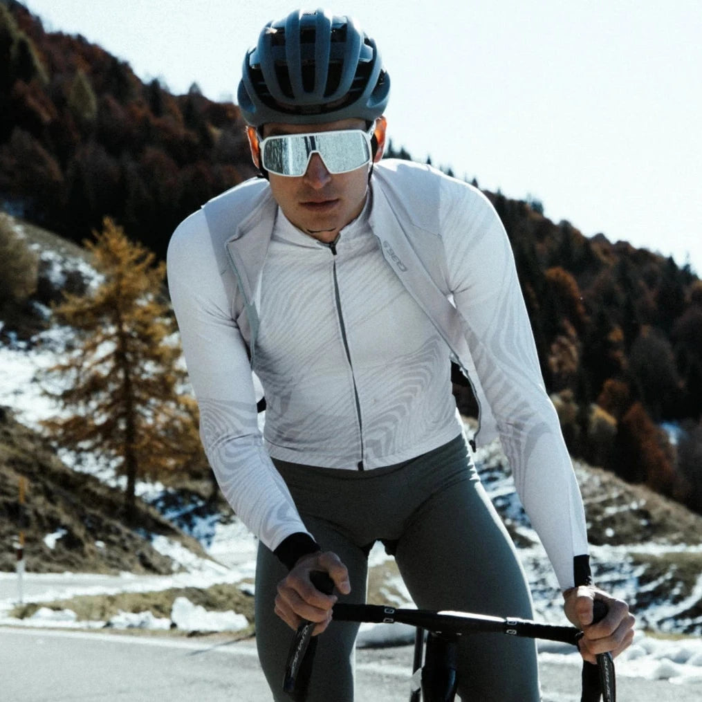 Maglia maniche lunghe Q36.5 Gregarius Hybrid Dolomiti - Grigio - I