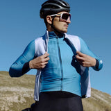Maglia maniche lunghe Q36.5 R2 Signature - Blu - F