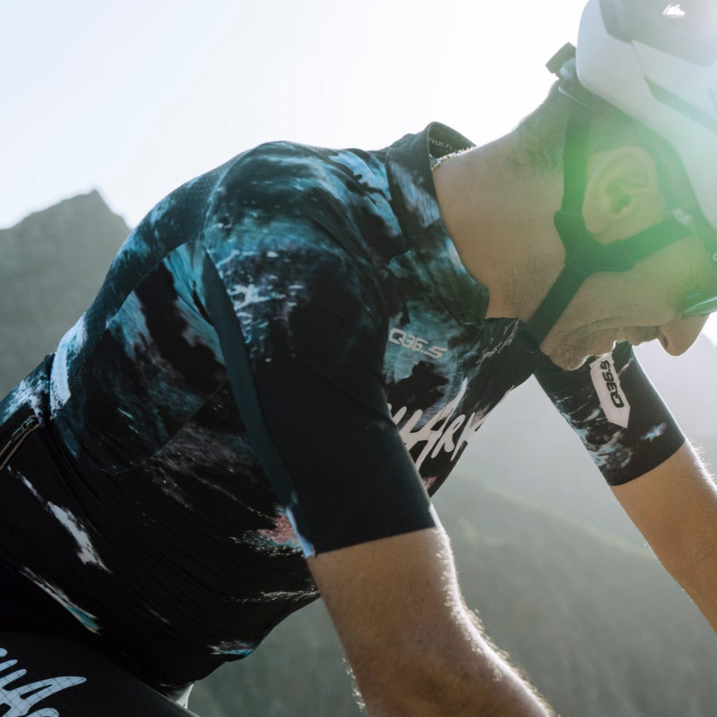 Maglia Q36.5 Gregarius Pro Nibali - Ocean - M
