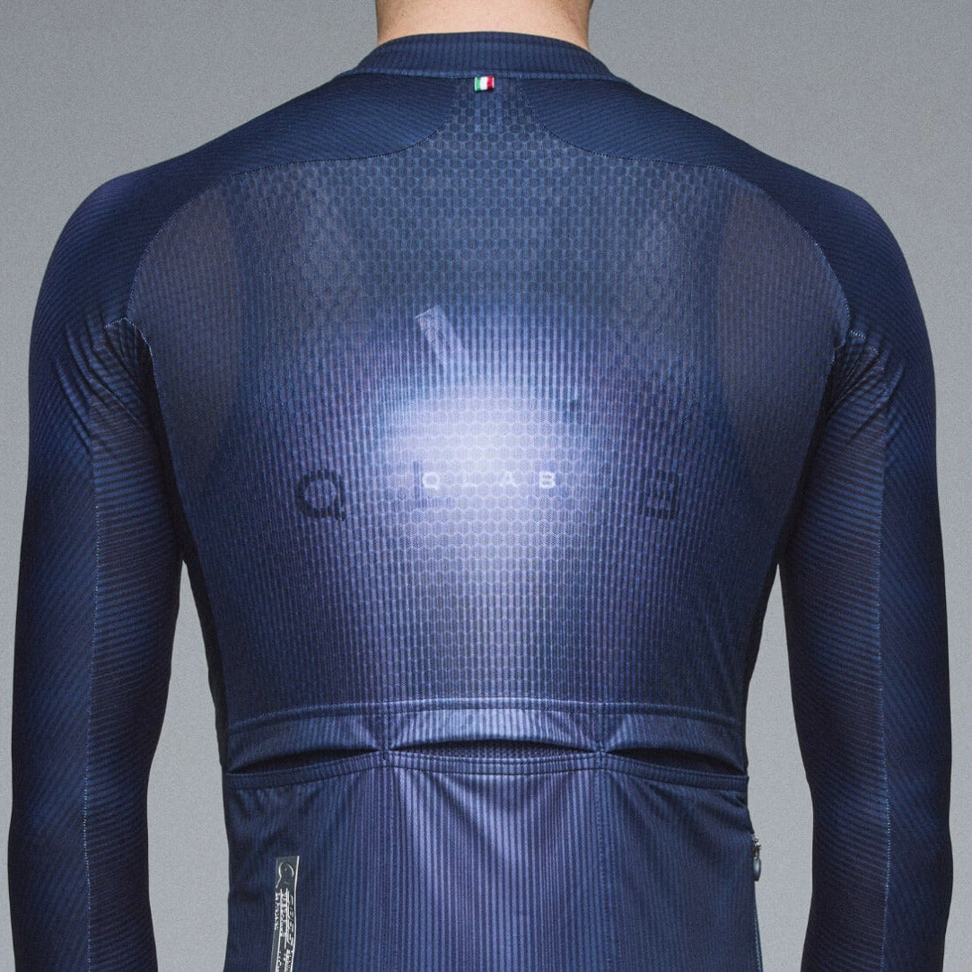 Maillot mangas largas Gregarius Hybrid Light QLAB - Azul