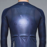 Maillot mangas largas Gregarius Hybrid Light QLAB - Azul