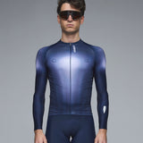 Maillot mangas largas Gregarius Hybrid Light QLAB - Azul