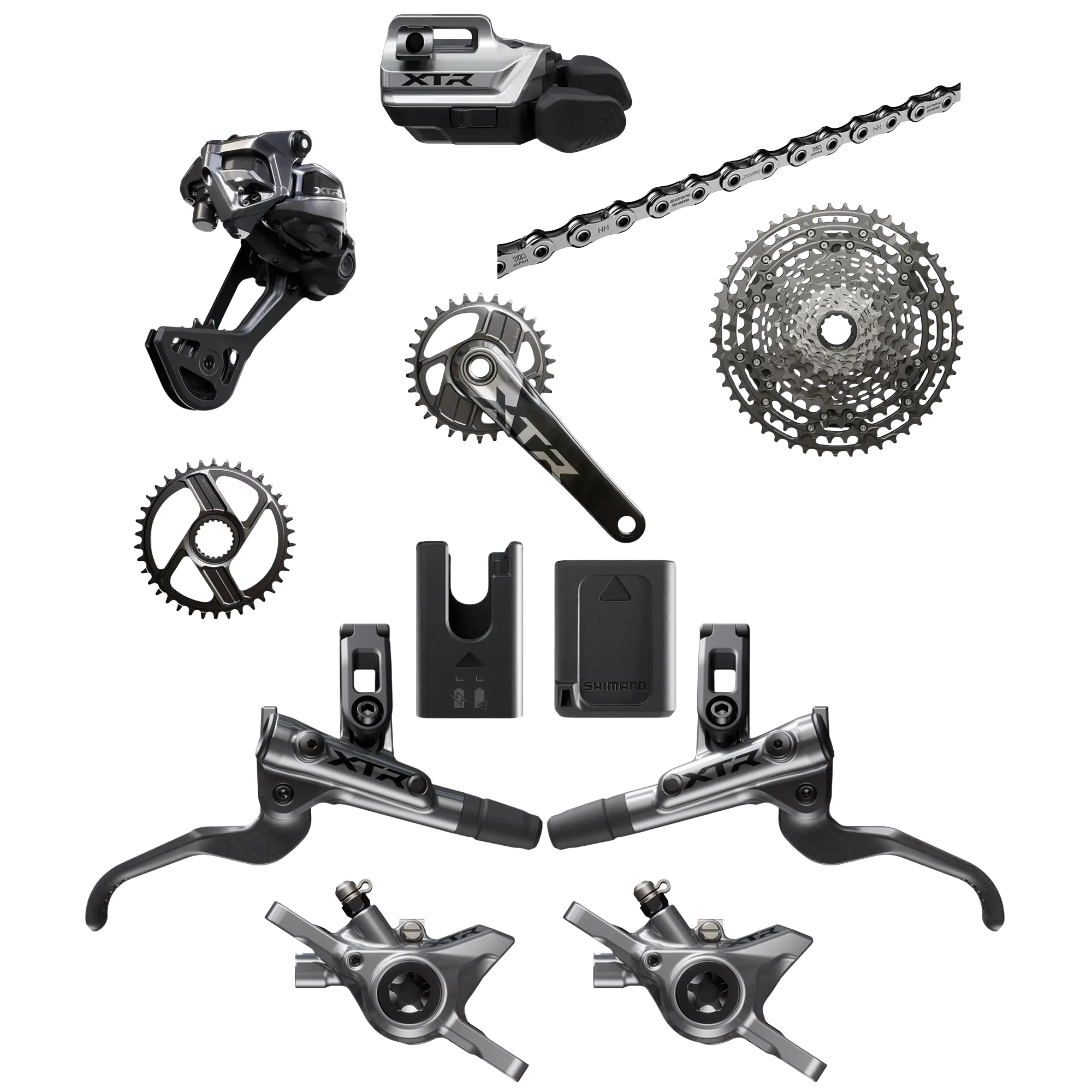 Gruppo Shimano XTR Di2 M9200 IR 12V 34T - 10/51 D