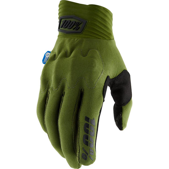 Gants 100% Cognito Smart shock - Vert
