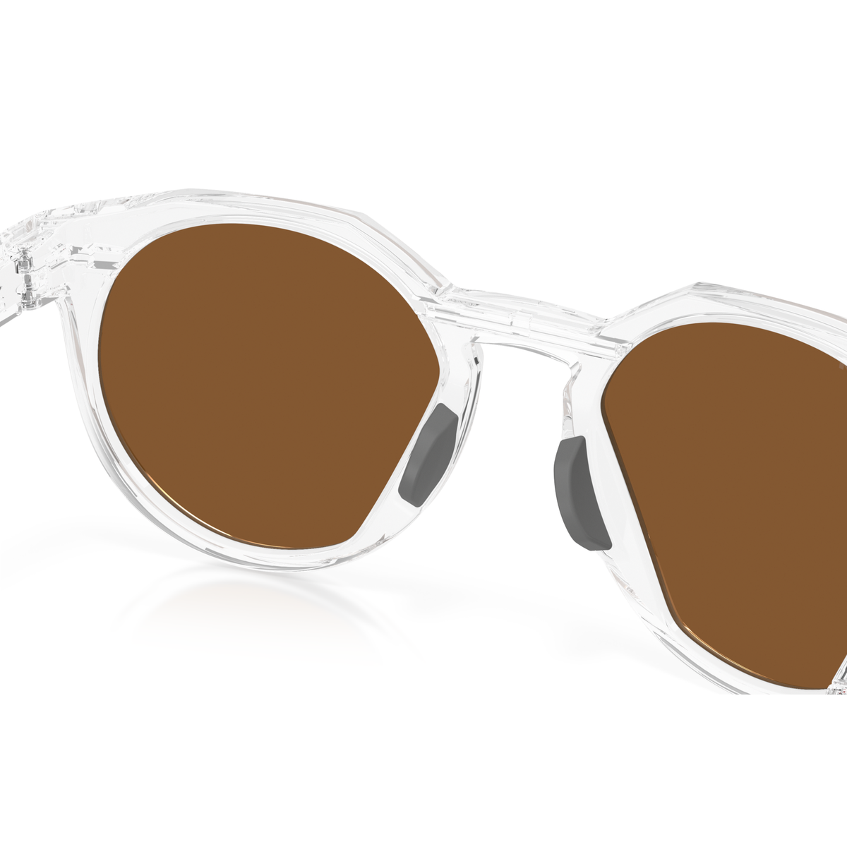 Oakley HSTN Brille - Clear Prizm Violet