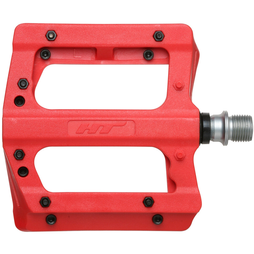 HT PA12A Flatpedale - Rot