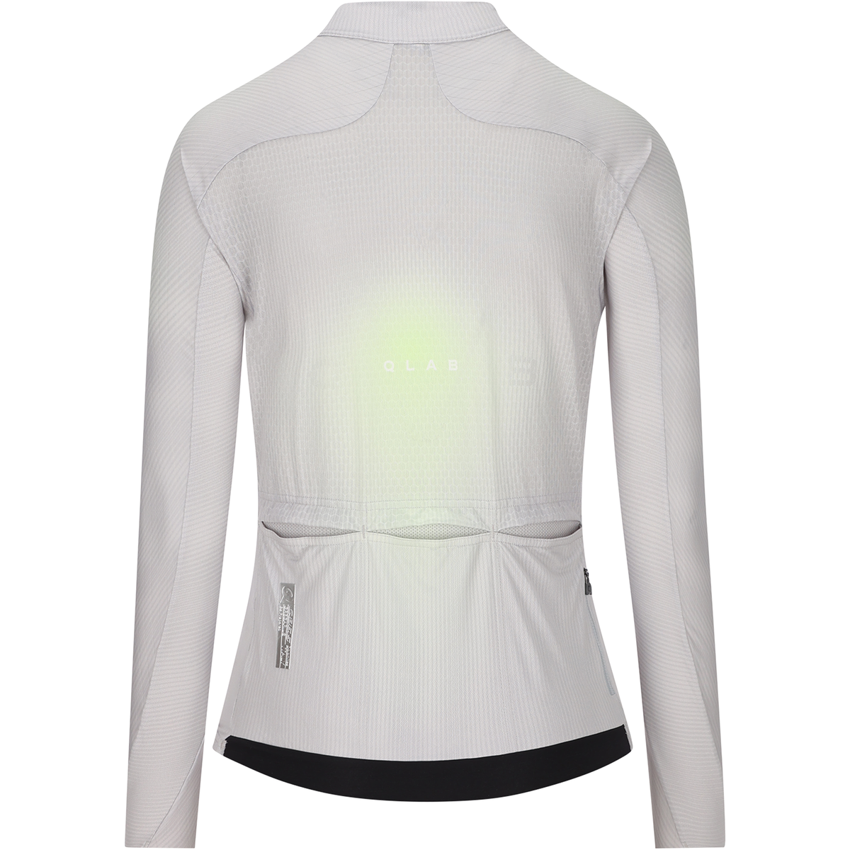 Langarmtrikot damen Q36.5 Gregarius Hybrid Light QLAB - Graugrün