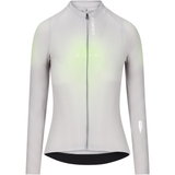 Langarmtrikot damen Q36.5 Gregarius Hybrid Light QLAB - Graugrün