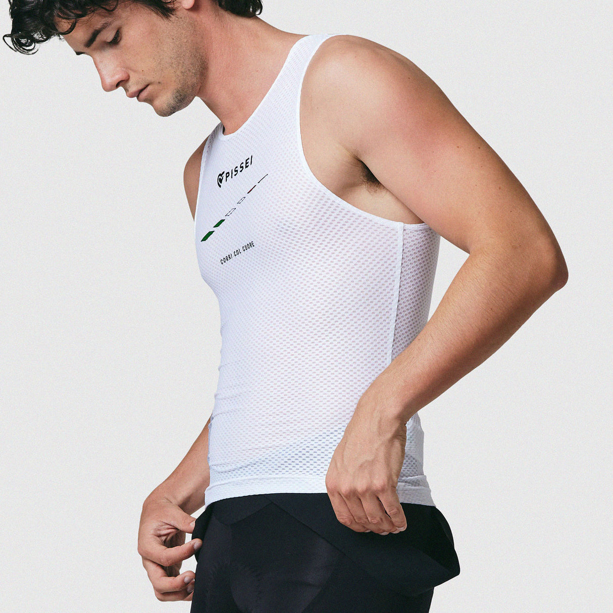 Maglia intima senza maniche Pissei Attaque - Bianco Italia - E