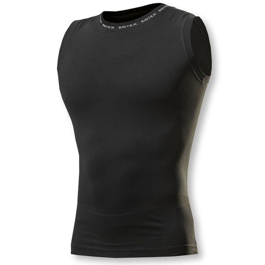 Ropa interior sin mangas Biotex Fresh - Negro