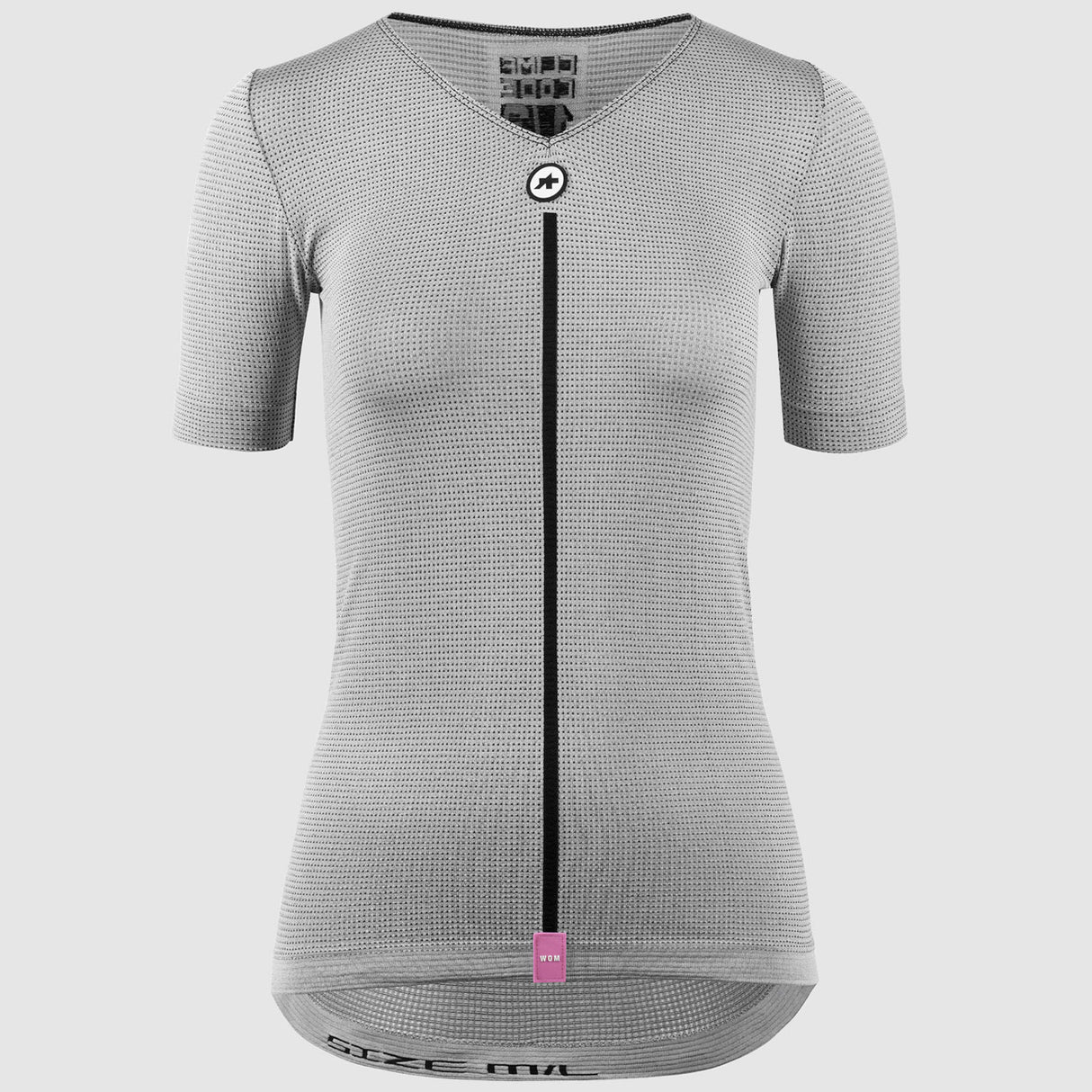 Maglia intima donna Assos 1/3 SS Skin Layer P1 - Grigio - D
