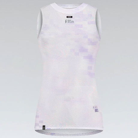Maglia intima senza maniche donna Gobik Second Skin - Bianco viola - I