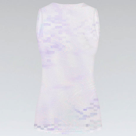Maglia intima senza maniche donna Gobik Second Skin - Bianco viola - L