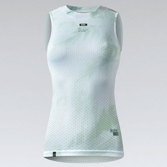 Maglia intima senza maniche donna Gobik Second Skin - Verde