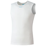 Shimano Vertex sleeveless base layer - White