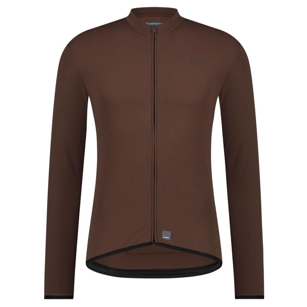 Maglia maniche lunghe Shimano Vertex - Marrone scuro - P
