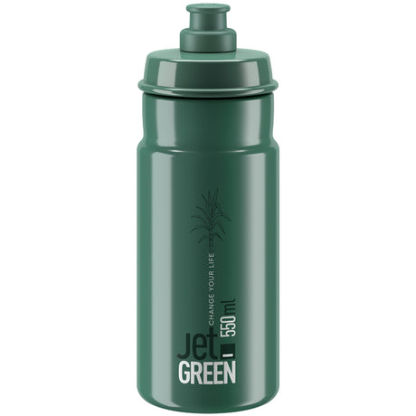Borraccia Elite Jet Green 550ml - Verde scuro - G