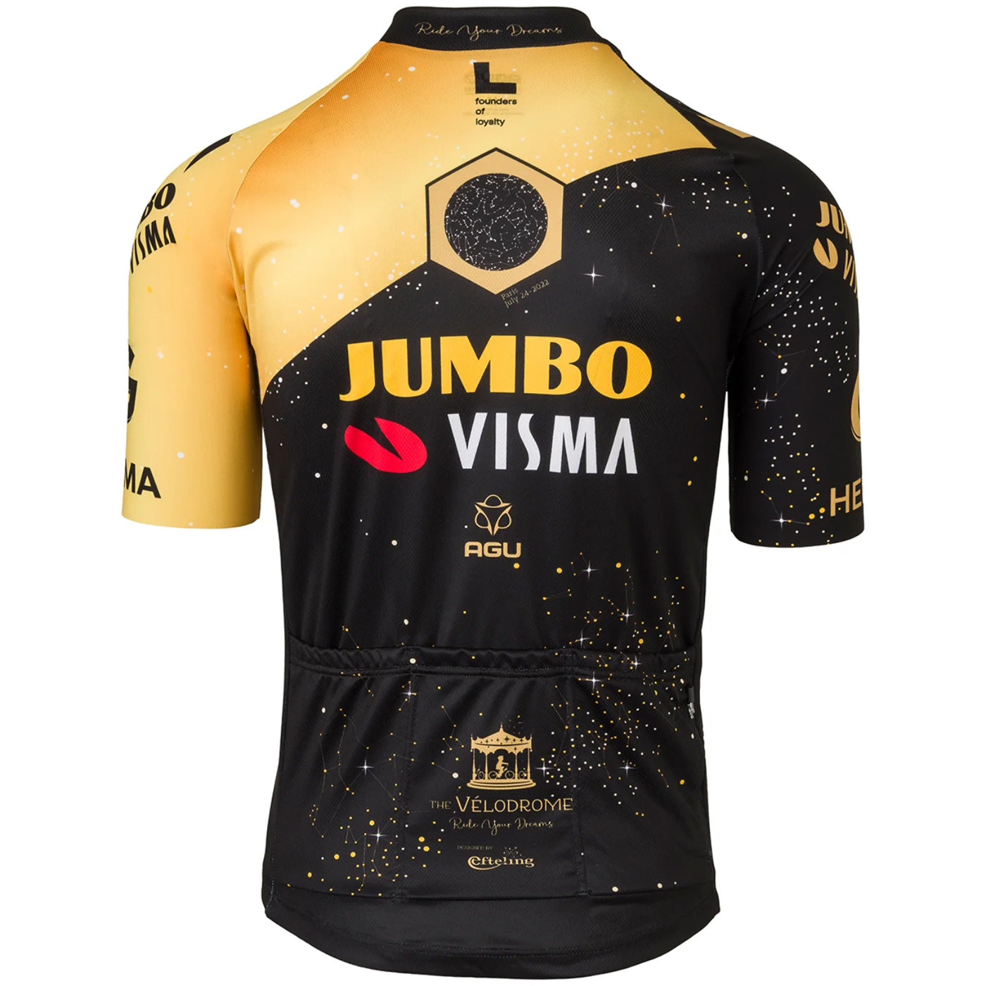 Jumbo Visma 2023 The Velodrome jersey Tdf All4cycling