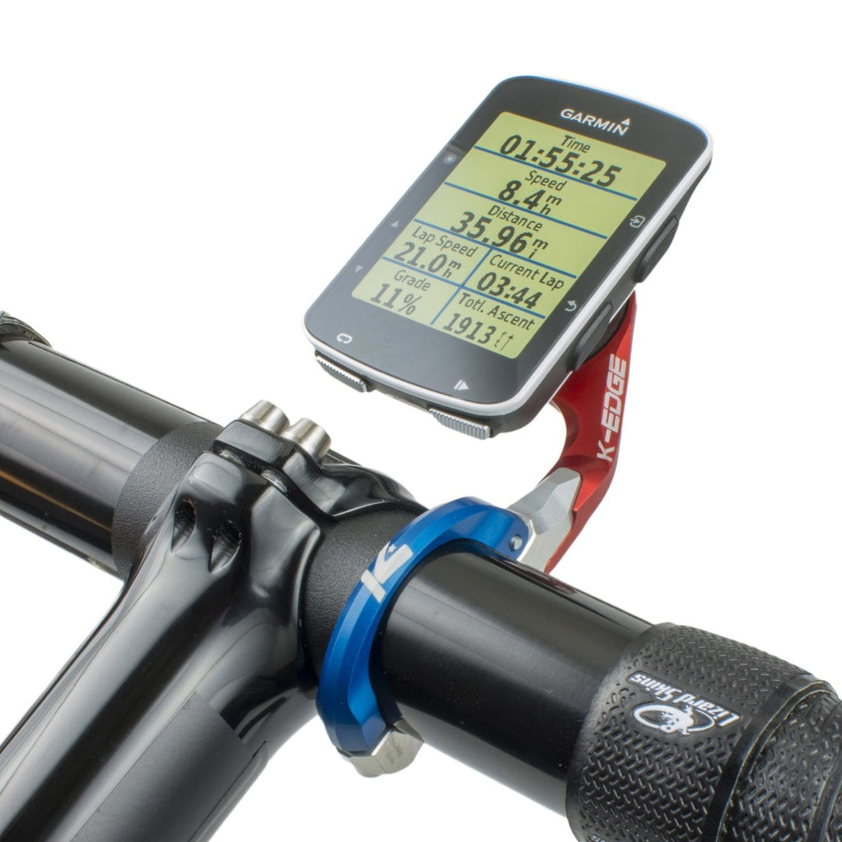 Supporto K-Edge Garmin Pro Race - Blu rosso - H