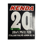 Kenda 20x1.75/2.125 inner tube - Valve 40 mm