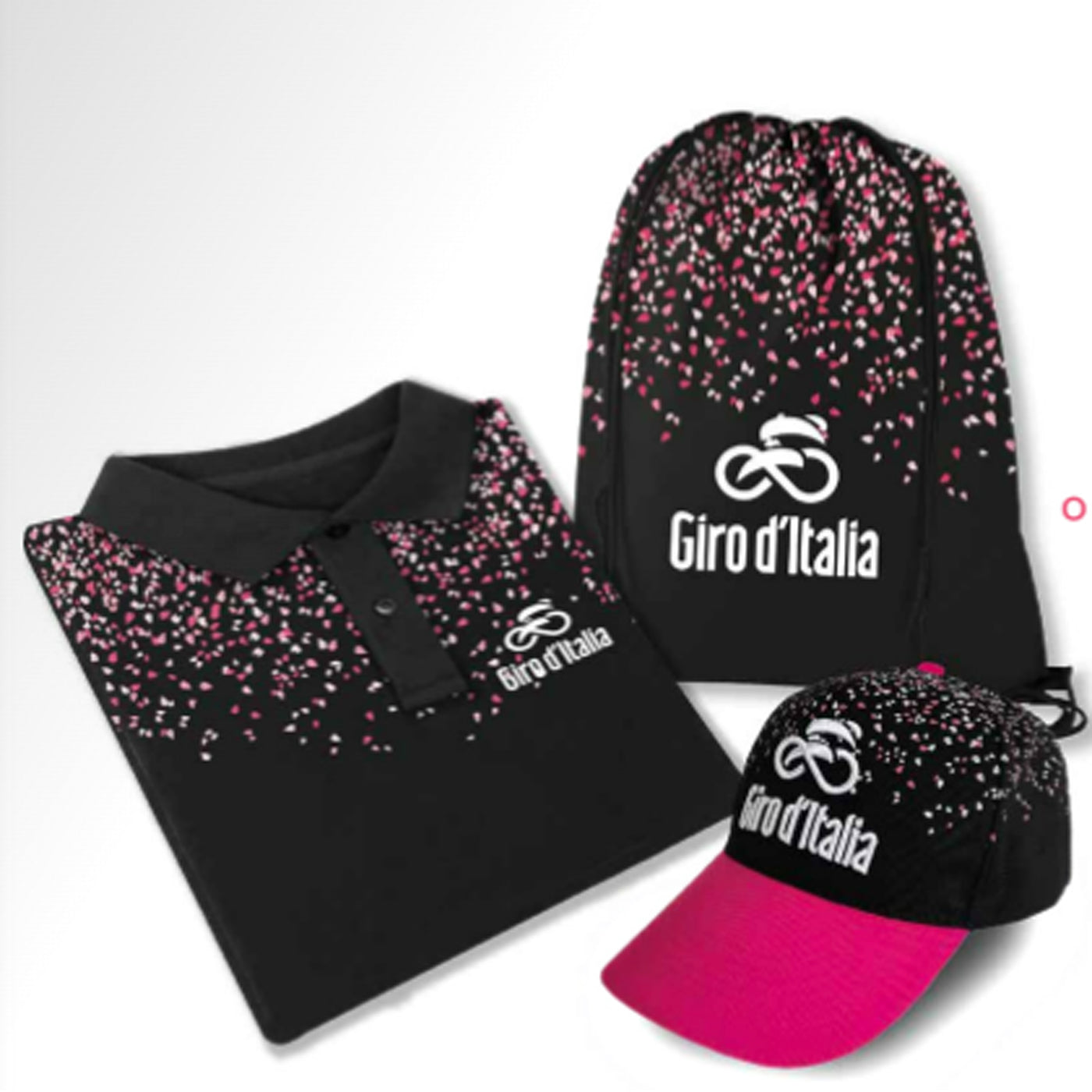 Polo kit Giro d'Italia 2023 - Schwarz