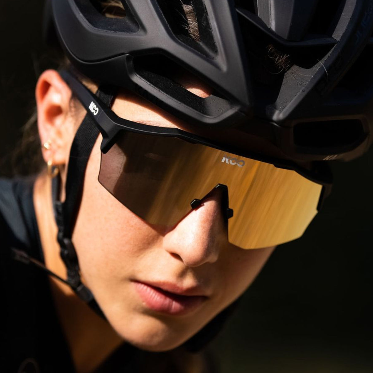 Occhiali KOO Alibi Large - Black Matt Gold - H