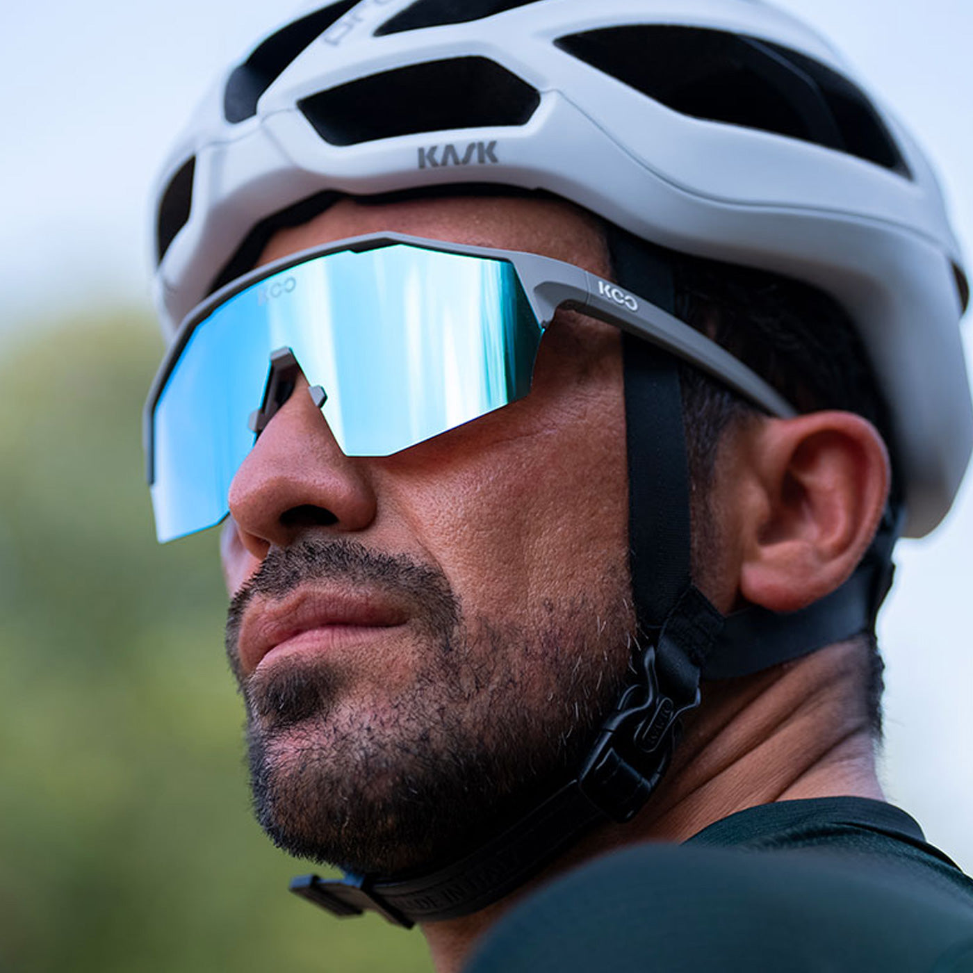 Occhiali KOO Alibi Large - Grey Matt Turquoise - B