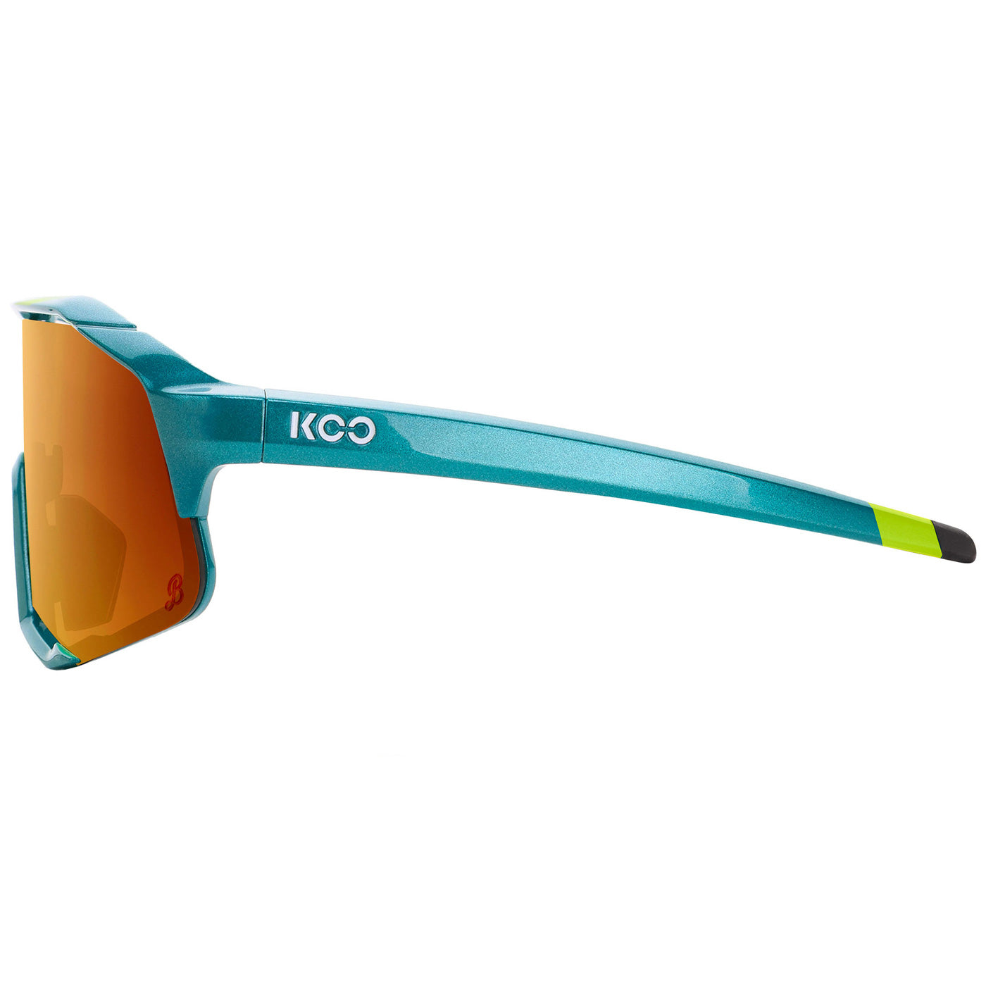 KOO Demos Cycling Sunglasses With Zeiss Lens White/Turquoise EY00005.699