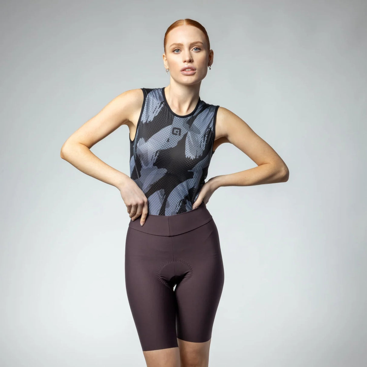 Pantaloncini donna Ale PR-E Master 2.0 - Marrone - M