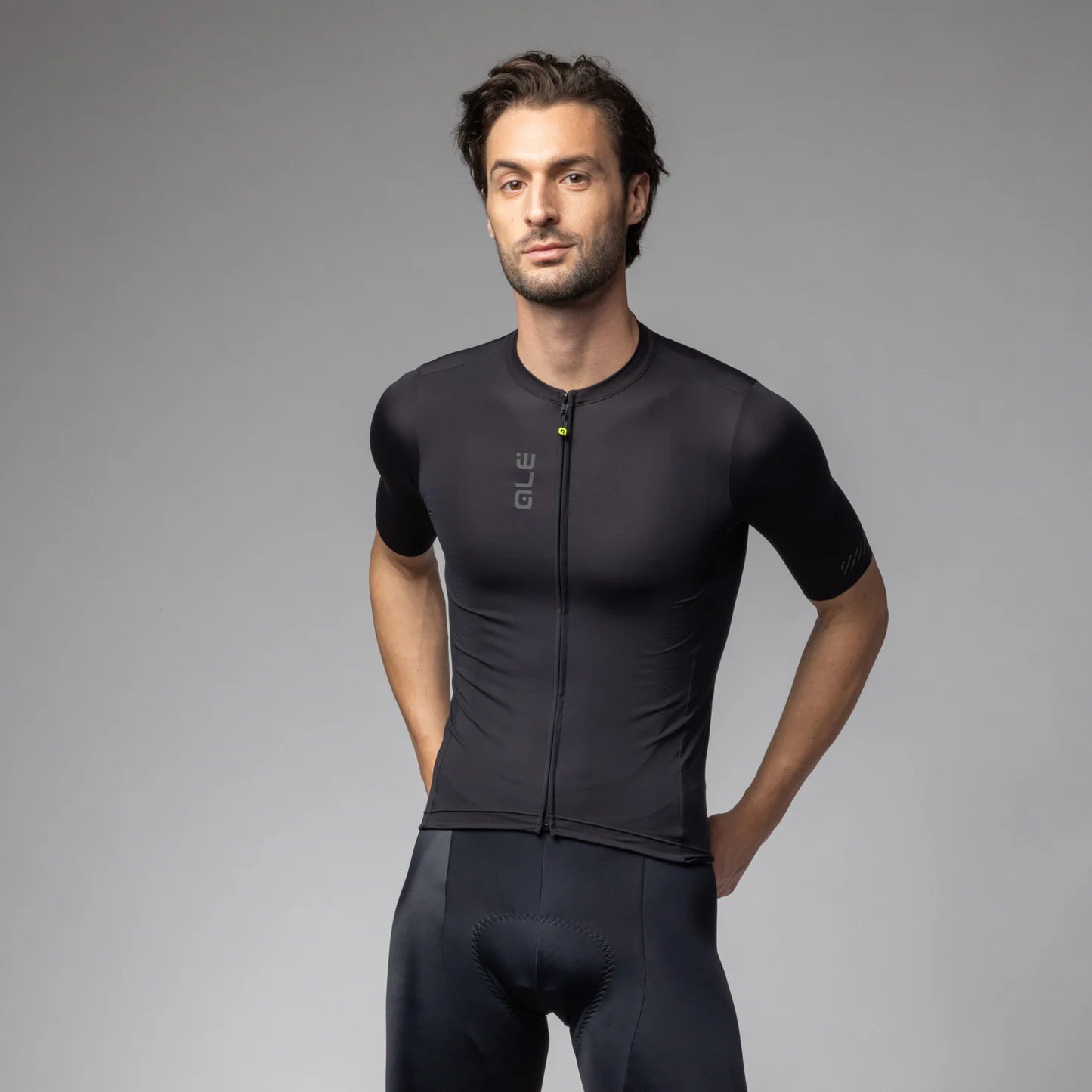 Maglia Ale Pragma Color Block - Nero - H