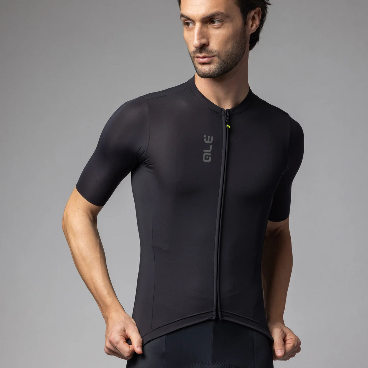 Maglia Ale Pragma Color Block - Nero - L