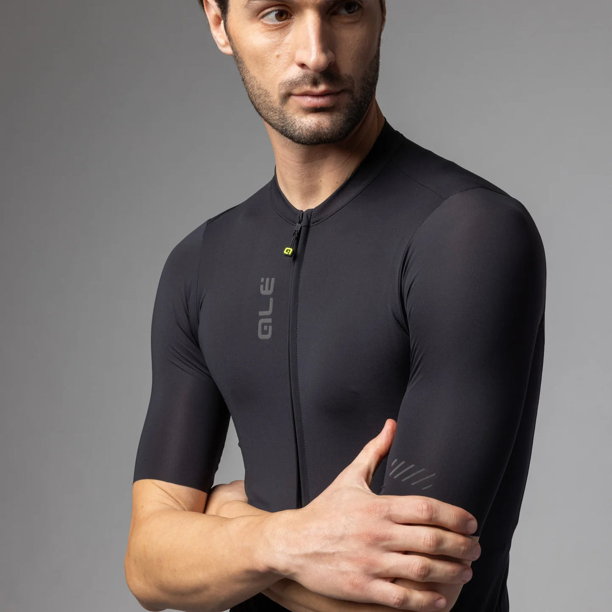 Maglia Ale Pragma Color Block - Nero - M