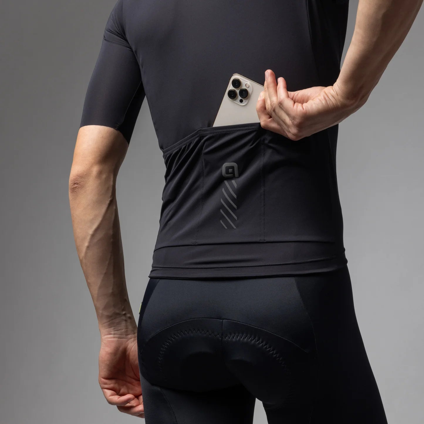 Maglia Ale Pragma Color Block - Nero - N