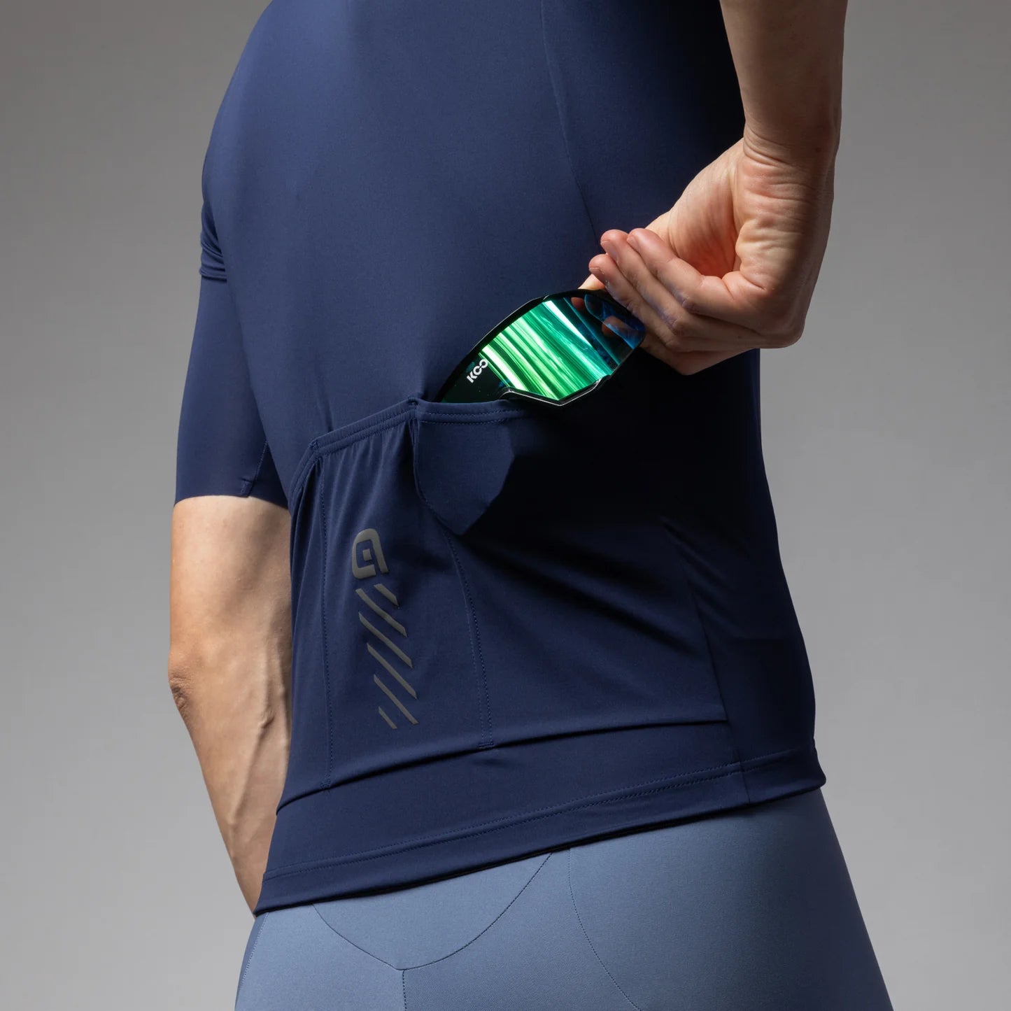 Maglia Ale Pragma Color Block - Blu - N