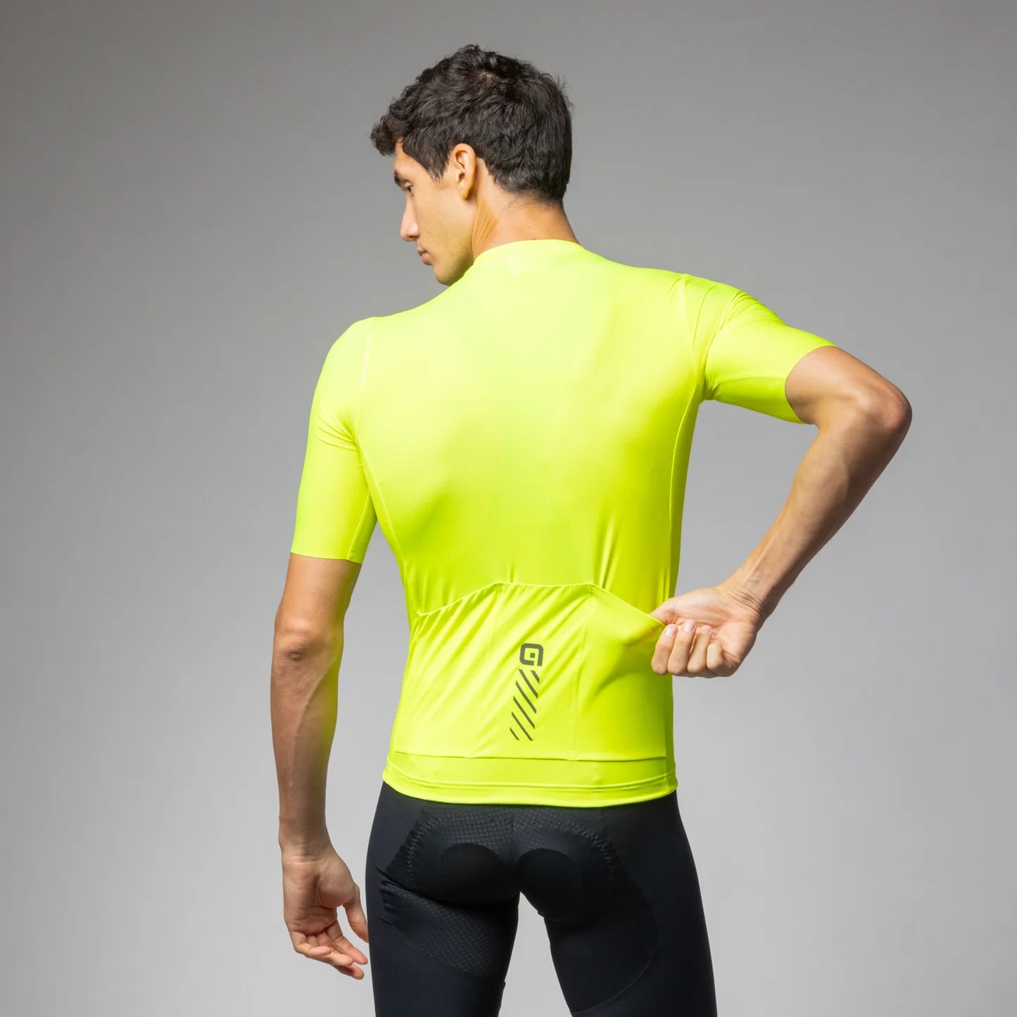 Maglia Ale Pragma Color Block - Giallo fluo - M